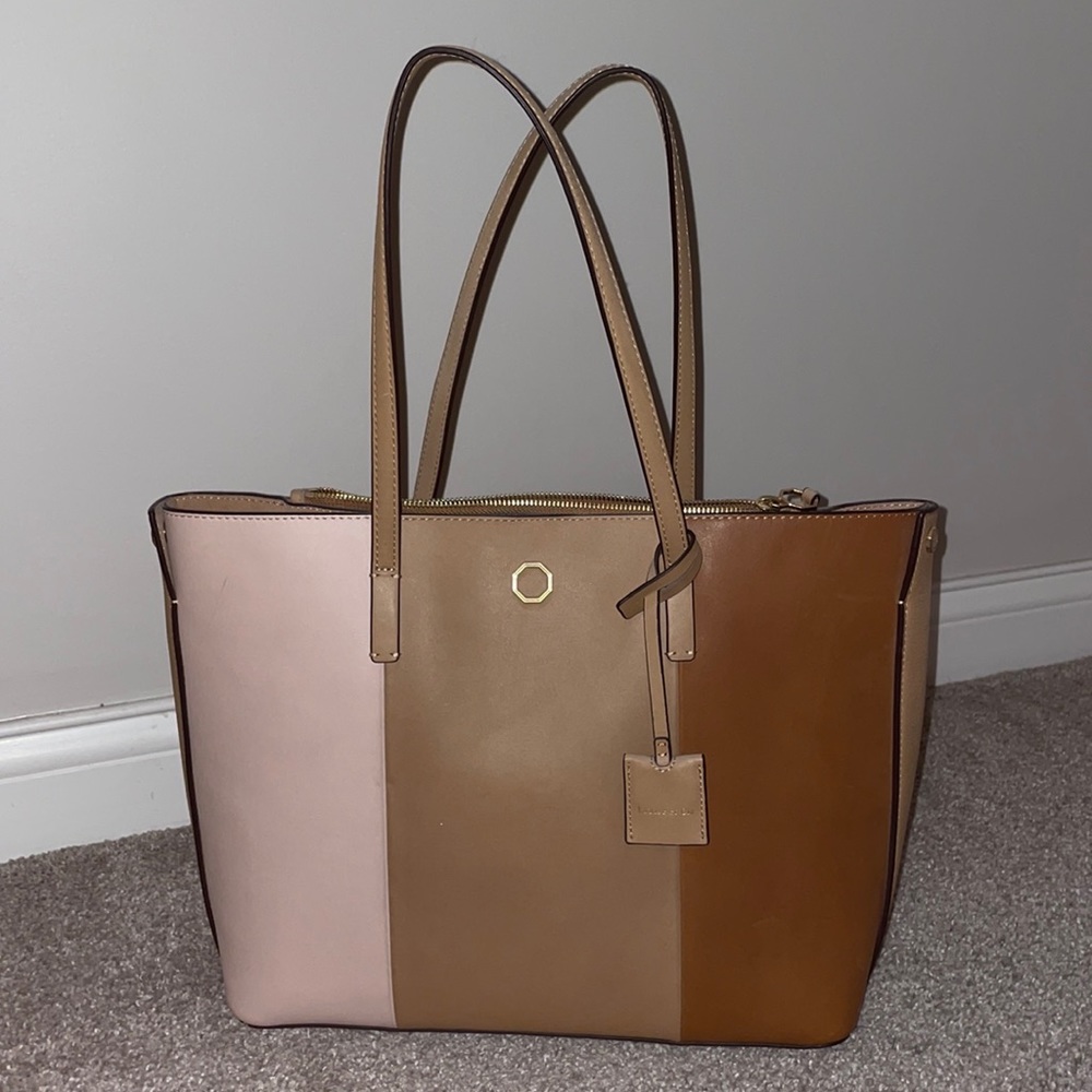 NWOT! Louise et Cie Handbag - brown, tan, blush